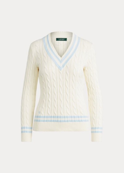 Women's Ralph Lauren Cotton Cricket Sweater | 459780JRN